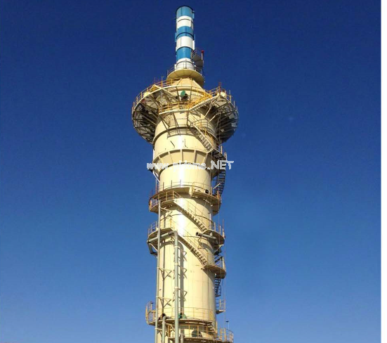 山東濕法脫硫項目施工完成