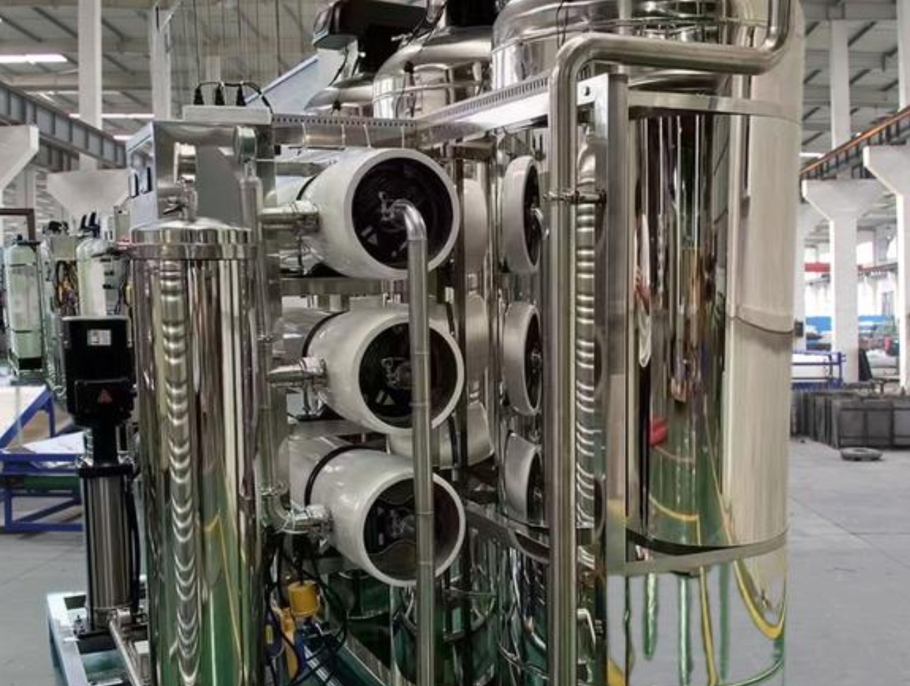 山東省公共衛(wèi)生臨床中心純水系統(tǒng)維修與改造升級(jí)